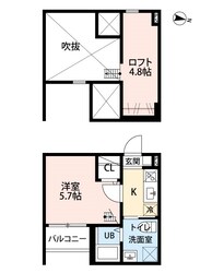 ル・フォティユIIの物件間取画像